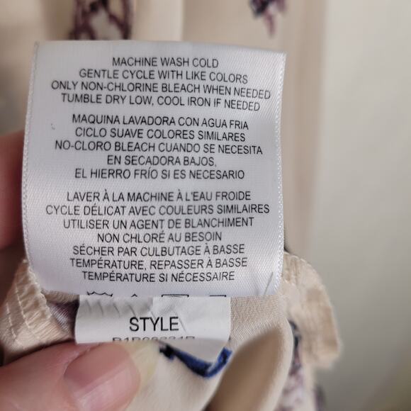 Ellen Tracy Cool dog print button up shirt Size XL Novelty Quirky Retro - Picture 7 of 7